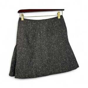 Ann Taylor Black Tweed Skirt Size 4